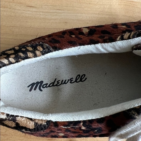 Madewell Women Madewell Brown Leopard Print Women\'s Sneakers